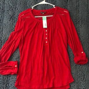 Market and Spruce Medium size women’s blouse.